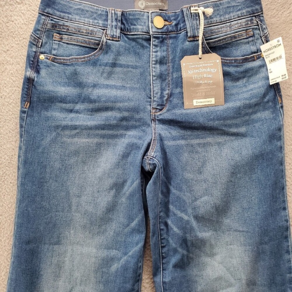 DEMOCRACY High Rise Wide Leg Jeans - Picture 4 of 10